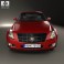Cadillac CTS sport wagon 2009 3d model
