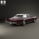 Cadillac Eldorado Fleetwood 1968 3d model