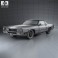 Cadillac Eldorado Fleetwood 1968 3d model