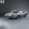 Cadillac Eldorado Fleetwood 1968 3d model