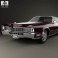 Cadillac Eldorado Fleetwood 1968 3d model