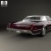 Cadillac Eldorado Fleetwood 1968 3d model