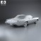 Cadillac Eldorado Fleetwood 1968 3d model