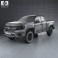 Chevrolet Colorado Extended Cab 2014 3d model