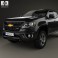 Chevrolet Colorado Extended Cab 2014 3d model