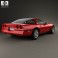 Chevrolet Corvette (C4) coupe 1983 3d model