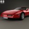 Chevrolet Corvette (C4) coupe 1983 3d model