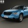 Chrysler Pacifica 2006 3d model