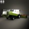 Claas Lexion 480 Combine Harvester 1996 3d model