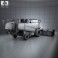 Claas Lexion 480 Combine Harvester 1996 3d model
