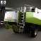 Claas Lexion 480 Combine Harvester 1996 3d model