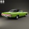Dodge Polara Hardtop Coupe 1970 3d model