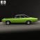 Dodge Polara Hardtop Coupe 1970 3d model