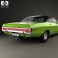 Dodge Polara Hardtop Coupe 1970 3d model