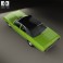 Dodge Polara Hardtop Coupe 1970 3d model