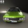 Dodge Polara Hardtop Coupe 1970 3d model