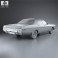 Dodge Polara Hardtop Coupe 1970 3d model