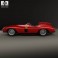 Ferrari 857 Sport Scaglietti Spider 1955 3d model