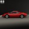 Ferrari Dino 246 GT 1969 3d model