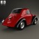 Fiat 500 Topolino 1936 3d model