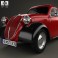 Fiat 500 Topolino 1936 3d model