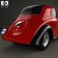 Fiat 500 Topolino 1936 3d model