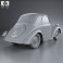 Fiat 500 Topolino 1936 3d model
