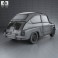 Fiat 600 D 1960 3d model