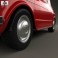 Fiat 600 D 1960 3d model