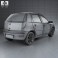 Fiat Punto 5-door 2003 3d model