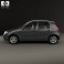 Fiat Punto 5-door 2003 3d model