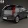 Fiat Punto 5-door 2003 3d model