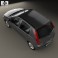 Fiat Punto 5-door 2003 3d model