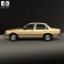 Holden Commodore with HQ interior 1980 3d model