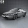 Honda Accord coupe 1998 3d model