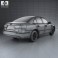 Hyundai Sonata (NF) 2008 3d model