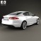 Jaguar XF with HQ interior 2012 3d model