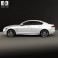 Jaguar XF with HQ interior 2012 3d model