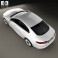Jaguar XF with HQ interior 2012 3d model