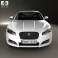 Jaguar XF with HQ interior 2012 3d model
