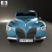 Lincoln Zephyr Continental Cabriolet 1939 3d model