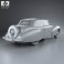 Lincoln Zephyr Continental Cabriolet 1939 3d model