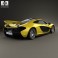 McLaren P1 with HQ interior 2014 3d model