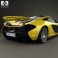 McLaren P1 with HQ interior 2014 3d model