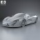 McLaren P1 with HQ interior 2014 3d model