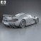 McLaren P1 with HQ interior 2014 3d model
