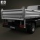 Mercedes-Benz Atego Tipper Truck 2013 3d model