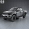 Mitsubishi L200 Triton Double Cab HPE 2014 3d model