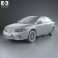 Mitsubishi Lancer Fortis 2013 3d model