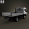 Nissan Cabstar Tipper Truck 2006 3d model